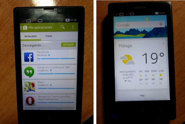 Nokia X 已被装上 Google Now Launcher 和 Go