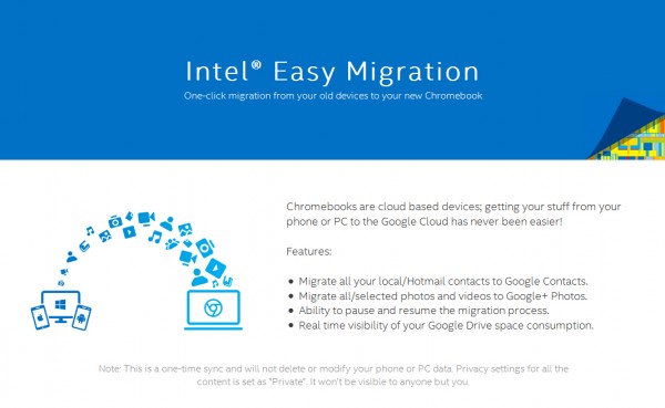 [视频]英特尔推“Easy Migration”应用：资料轻松迁移至Chromebook