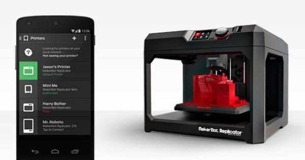 MakerBot发布Android应用程序来控制3D打印机