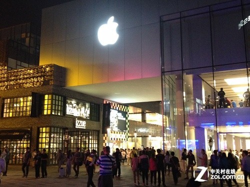 无预约不能买 iPhone 5s\/5c首销前夜访-ZOL科